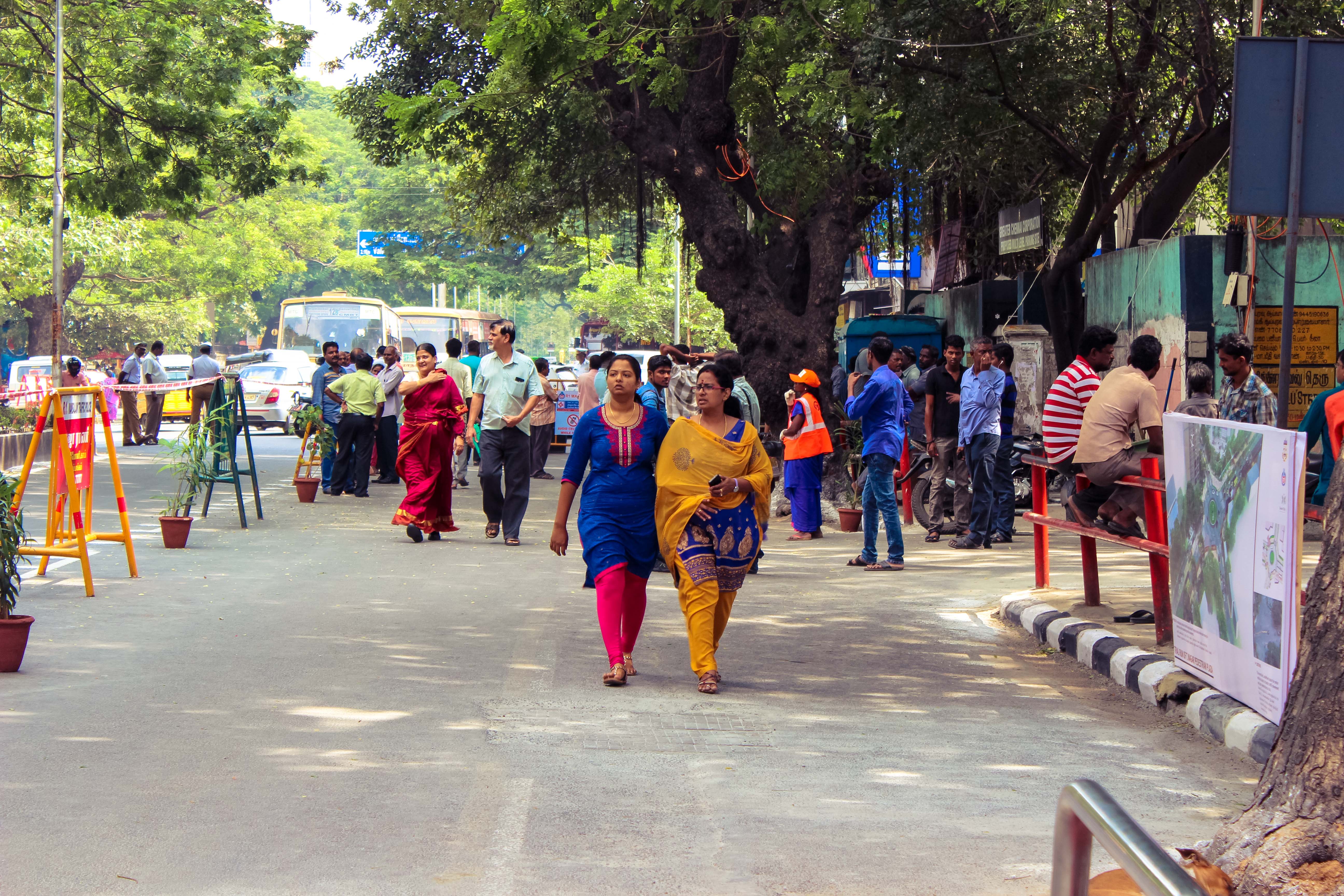 T Nagar Pedestrian Plaza 1